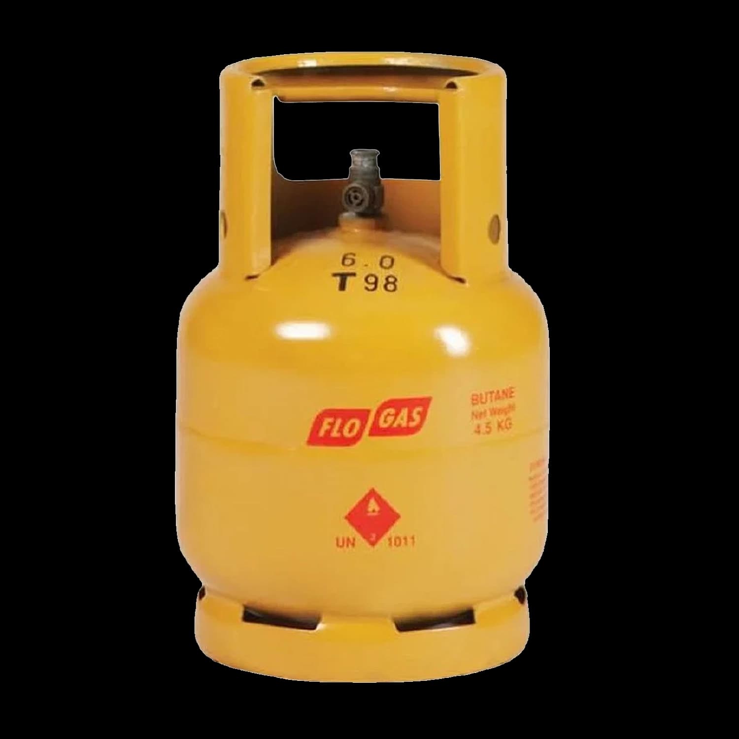 4.5kg Flo Gas butane cylinder in blue