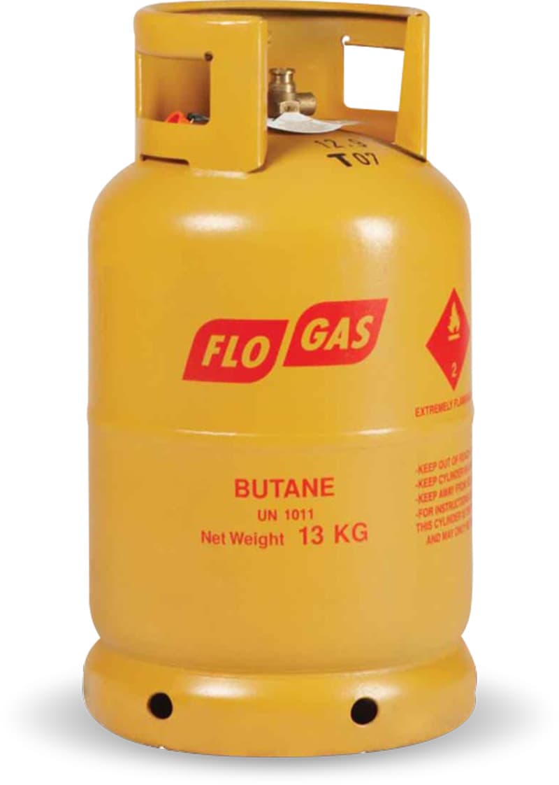 13kg Flo Gas butane cylinder in blue